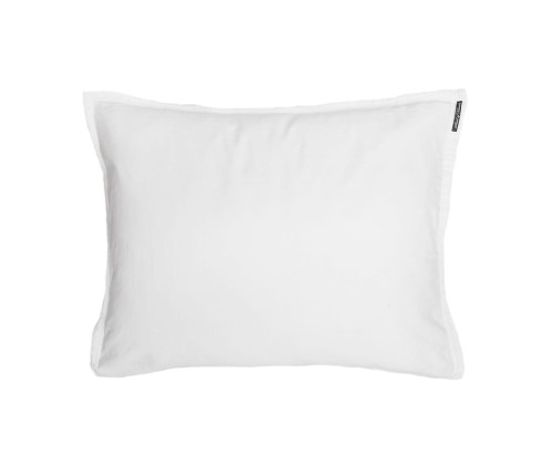 Zestaw 2 szt białe poszewki na poduszki 50x60 pościel satynowa bawełniana Soul White Oeko-Tex HIMLA