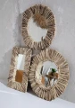 Lustro dekoracyjne Driftwood Halo 60 BAZAR BIZAR