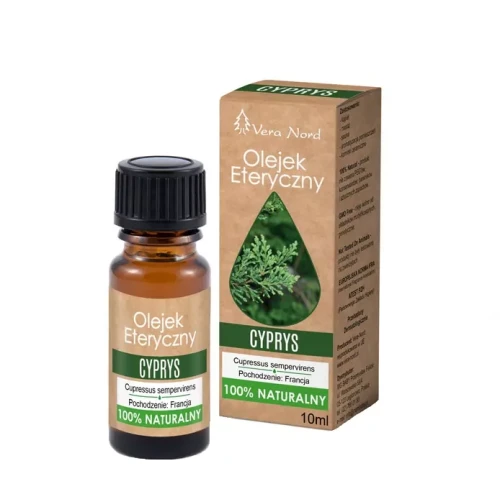 Olejek cyprysowy 10 ml olejek eteryczny VERA NORD