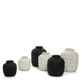 Black modern terracotta vase Trendy M - Bazar Bizar