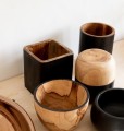 Storage box Bondi Square teak - Bazar Bizar