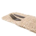 Cutlery pocket beige set of 4 - Bazar Bizar