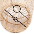 Abażur rattanowy do lampy wiszącej - Bazar Bizar
