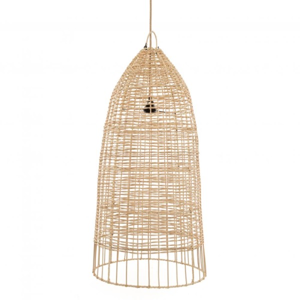 Rattanowy klosz do lampy wiszącej Elba-L BAZAR BIZAR