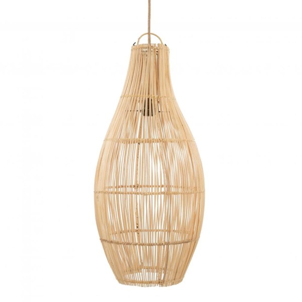 Abażur do lampy sufitowej z rattanu Flacon BAZAR BIZAR