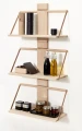 Półka na ścianę drewniana dąb naturalny Wood Wall 45 - Andersen Furniture