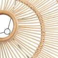 Duży designerski klosz do lampy wiszącej z rattanu Sky 150 BAZAR BIZAR