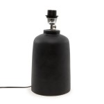 Lampa stołowa podstawa czarna terakota BAZAR BIZAR