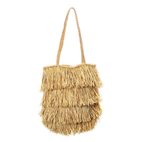 Rafia Tote summer bag - Bazar Bizar