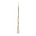 Chwost zawieszka Shell Cotton Tassel Pink BAZAR BIZAR