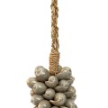 Chwost zawieszka Shell Cotton Tassel Grey BAZAR BIZAR