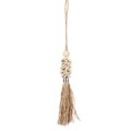 Chwost zawieszka Cowrie Raffia Tassel Natural BAZAR BIZAR