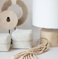 Chwost zawieszka Wooden Beads Tassel Natural BAZAR BIZAR