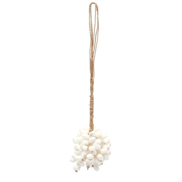 Chwost zawieszka Kai White Tassel BAZAR BIZAR