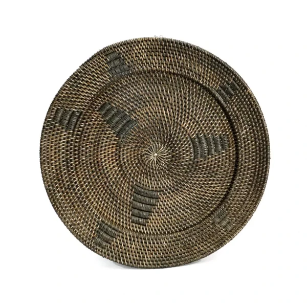 Rattan wall plate Jasmine Plate 30 - Bazar Bizar