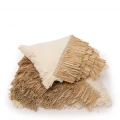 Boho pillow 40x40 Rafia Decor - Bazar Bizar