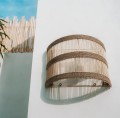 Rattan lamp shade Doedoe Wall - Bazar Bizar