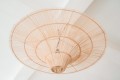 Duży designerski klosz do lampy wiszącej z rattanu Sky 150 BAZAR BIZAR