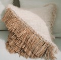 Boho pillow 40x40 Rafia Decor - Bazar Bizar