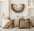 Boho pillow 40x40 Rafia Decor - Bazar Bizar