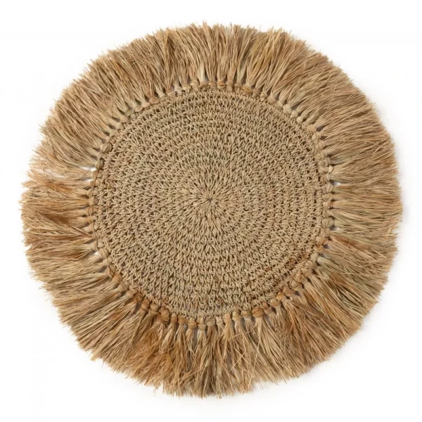 Crochet Raffia placemat - Bazar Bizar