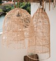 Rattanowy klosz do lampy wiszącej Elba-L BAZAR BIZAR