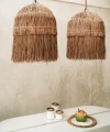 White modern candleholder Etty S terracotta - Bazar Bizar