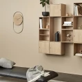 Duży zegar na ścianę A-Wall Clock naturalny dąb - Andersen Furniture