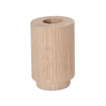 Świecznik drewniany naturalny CreateMe Candlehonder - Andersen Furniture