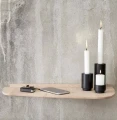 Świecznik drewniany czarny CreateMe Candlehonder - Andersen Furniture