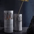 Ceramic lantern Oyster Gaia S - Muubs