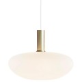 Biała lampa sufitowa Alton35 ze szkła NORDLUX