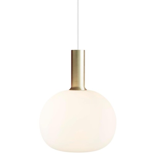 Biała lampa sufitowa Alton25 ze szkła NORDLUX