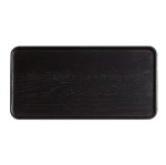 Taca drewniana czarna prostokątna CreateMe 12x24 - Andersen Furniture