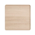 Taca drewniana kwadratowa naturalna CreateMe 24x24 - Andersen Furniture
