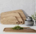 Deska do serwowania i krojenia asymetryczna dębowa U3 57x30 - Andersen Furniture