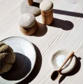 Teak wooden serving spoons, set of 2 - Muubs