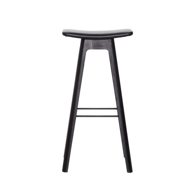 Hoker kuchenny tapicerowany czarny HC1-80 - Andersen Furniture