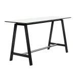 Wysoki stół na kozłach HT1-93 rama czarny dąb, wybór koloru blatu - Andersen Furniture