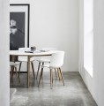 Stół do jadalni asymetryczny T8, kolor blatu do wyboru - Andersen Furniture