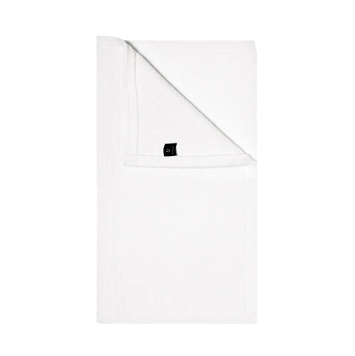 Dywanik łazienkowy 50x80 z bawełny biały Love White OEKO-TEX - Himla