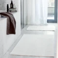 Dywanik łazienkowy 70x110 z bawełny biały Love White OEKO-TEX - Himla