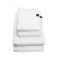 Ręcznik szybkoschnący biały 2-pak 30x50 bawełna organiczna Maxime White GOTS i OEKO-TEX - Himla