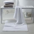 Ręcznik szybkoschnący biały 70x140 bawełna organiczna Maxime White GOTS i OEKO-TEX - Himla