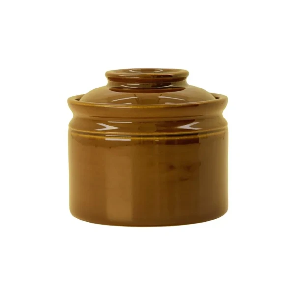 Ceramic jar with lid Mocha Barn - Nicolas Vahe