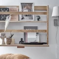 Figurka twarz Vesla Deco S z terakoty - Bloomingville