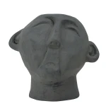 Figurka twarz Vesla Deco M z terakoty - Bloomingville