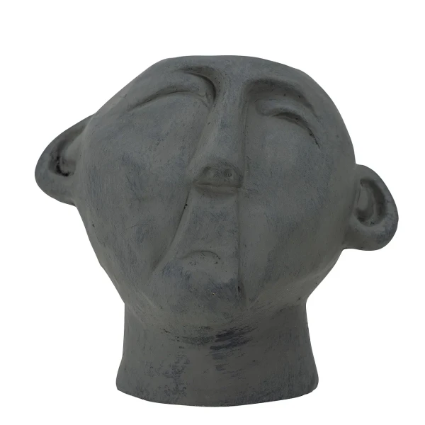 Figurka twarz Vesla Deco M z terakoty - Bloomingville