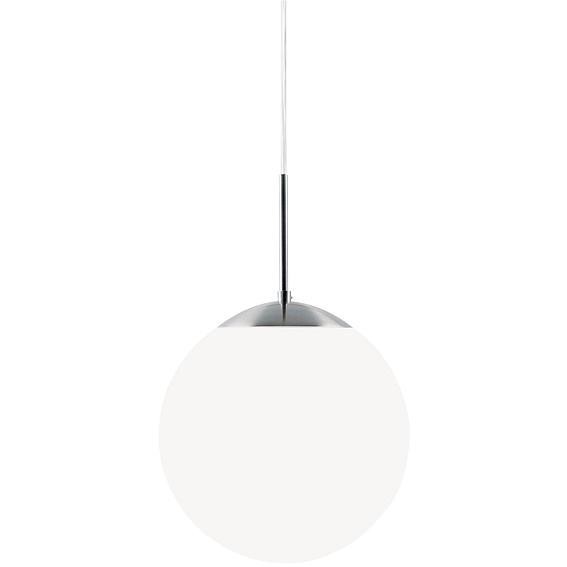 Biała szklana lampa sufitowa w kształcie kuli Cafe 25 NORDLUX