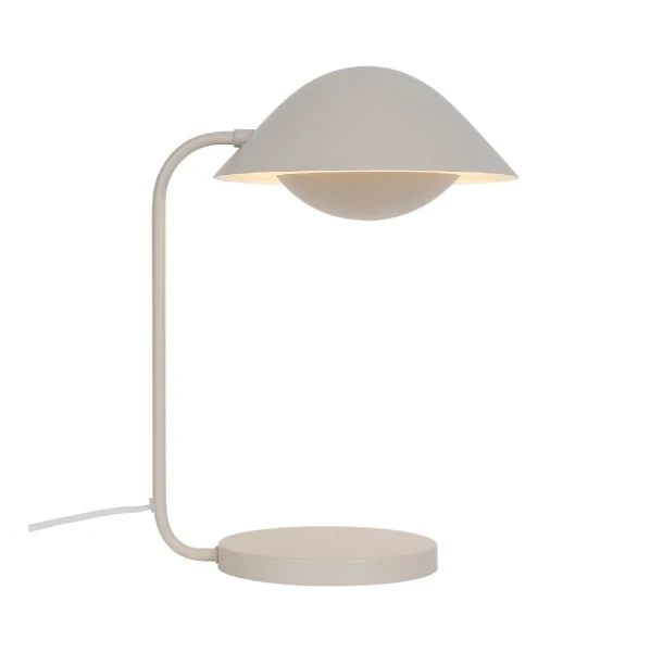Lampa stołowa designerska Freya beżowa - Nordlux